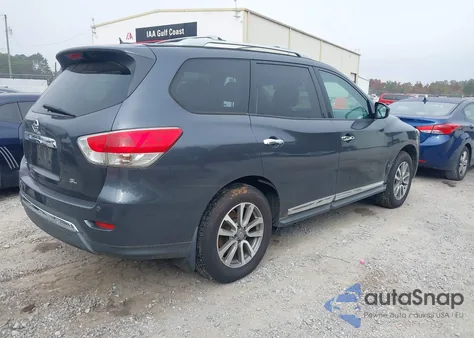 2013 Nissan Pathfinder Sl from USA, damaged, VIN 5N1AR2MN8DC652067